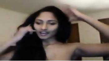 De La India Chica Sexy Webcam Stripper Se Burlan